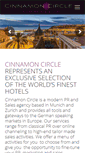 Mobile Screenshot of cinnamoncircle.com